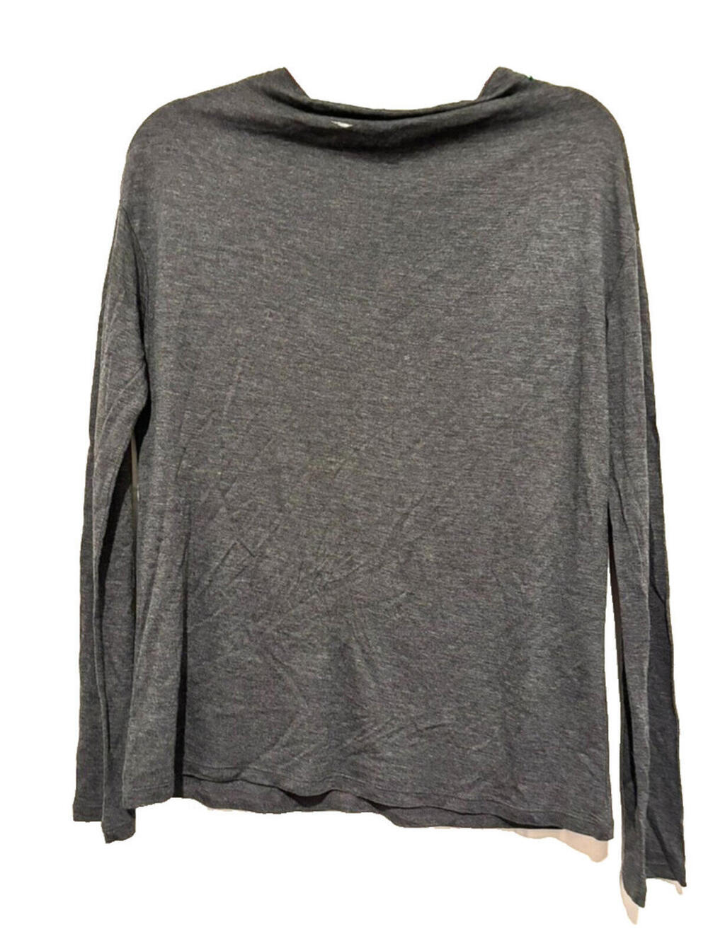 Vince sz S light weight grey viscose long sleeve‎ shirt #3516